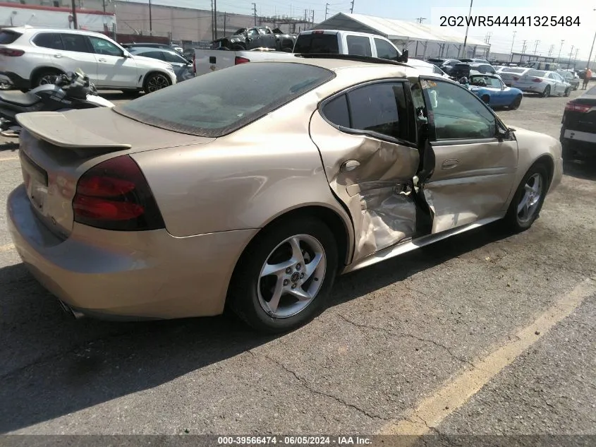 2004 Pontiac Grand Prix Gtp VIN: 2G2WR544441325484 Lot: 39566474