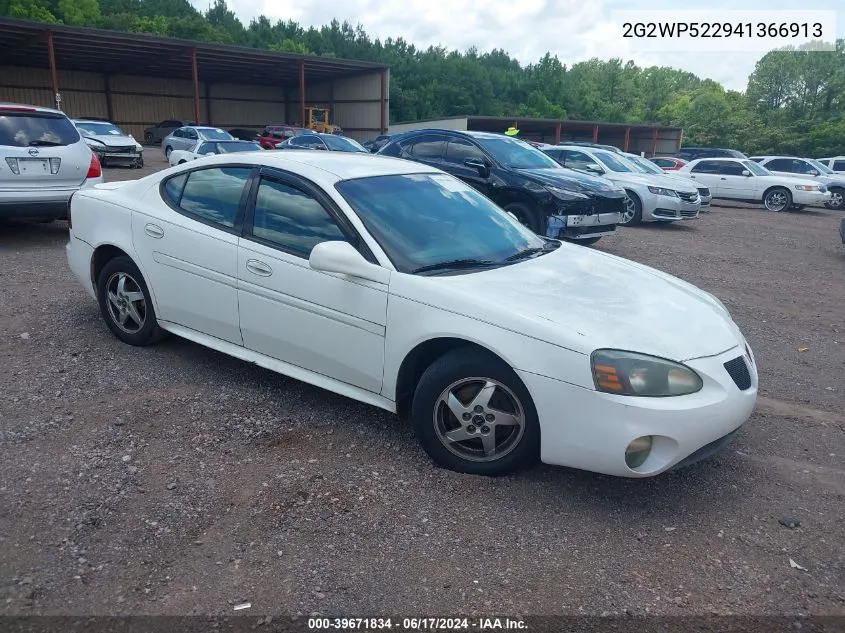 2G2WP522941366913 2004 Pontiac Grand Prix Gt1