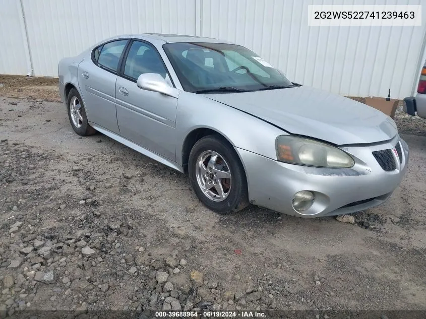 2G2WS522741239463 2004 Pontiac Grand Prix Gt2