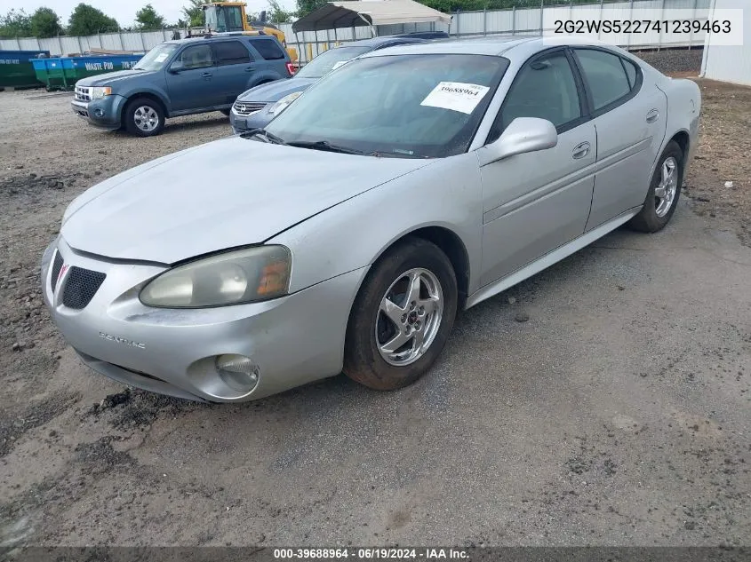 2004 Pontiac Grand Prix Gt2 VIN: 2G2WS522741239463 Lot: 39688964