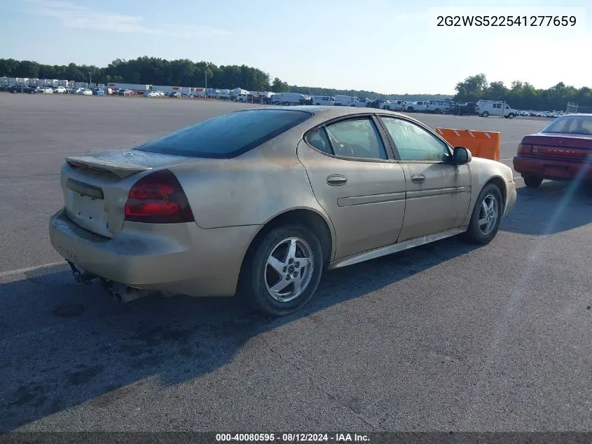 2004 Pontiac Grand Prix Gt2 VIN: 2G2WS522541277659 Lot: 40080595