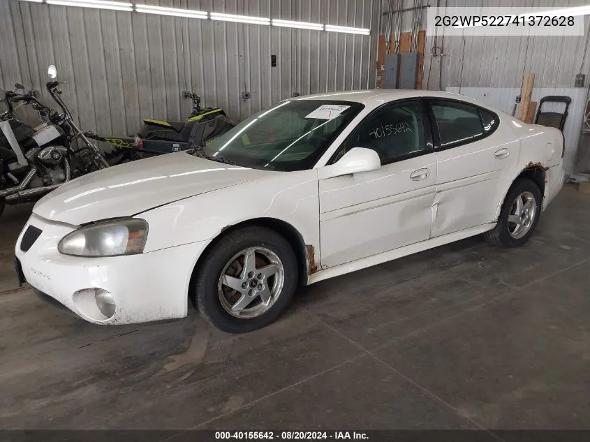 2G2WP522741372628 2004 Pontiac Grand Prix Gt1