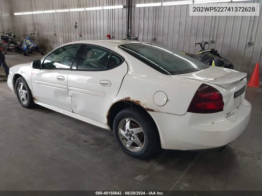 2G2WP522741372628 2004 Pontiac Grand Prix Gt1