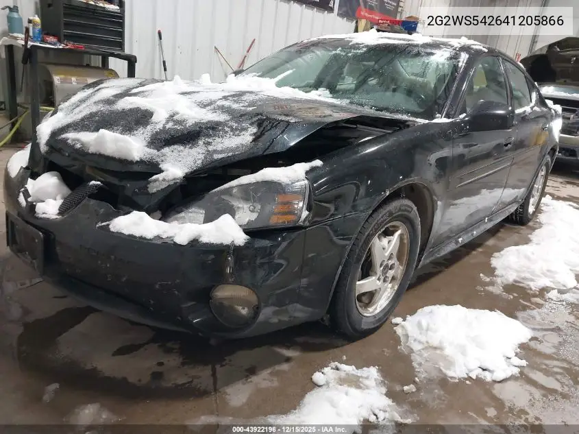 2G2WS542641205866 2004 Pontiac Grand Prix Gt2