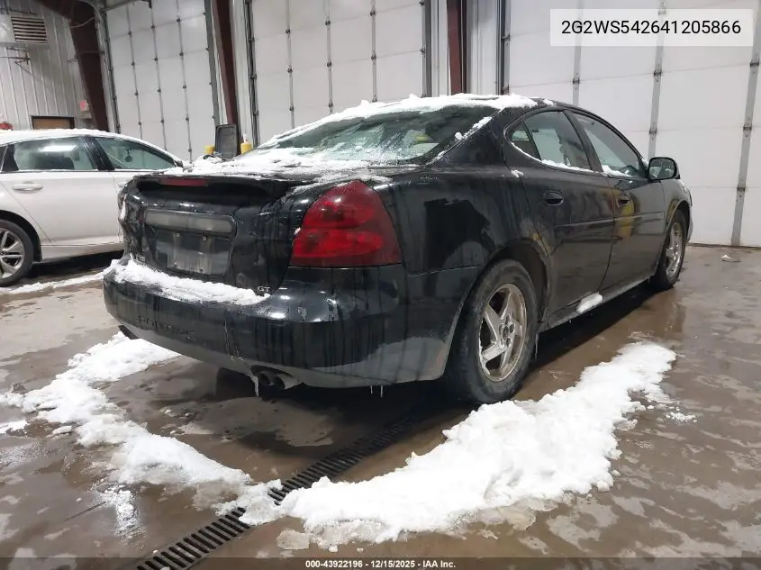 2G2WS542641205866 2004 Pontiac Grand Prix Gt2