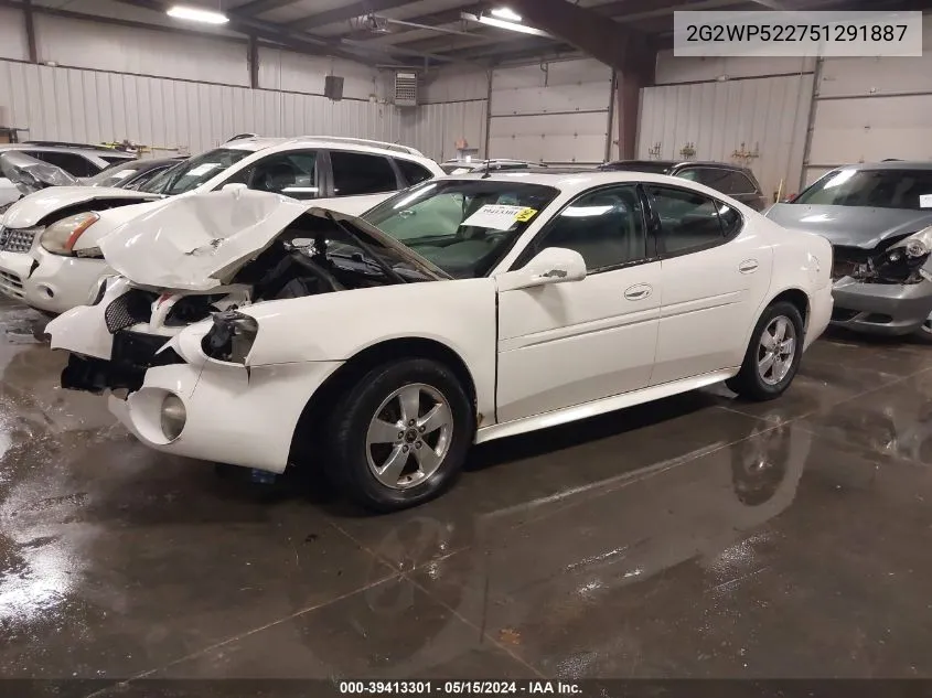 2G2WP522751291887 2005 Pontiac Grand Prix