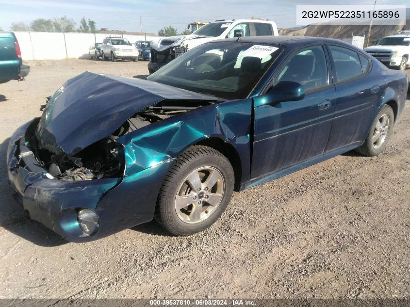 2G2WP522351165896 2005 Pontiac Grand Prix