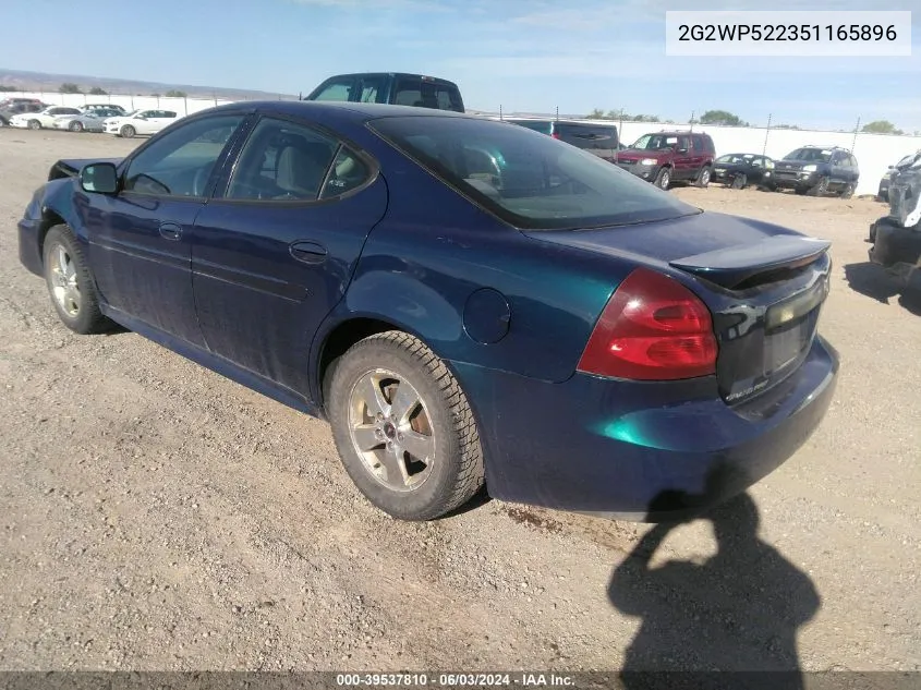 2G2WP522351165896 2005 Pontiac Grand Prix