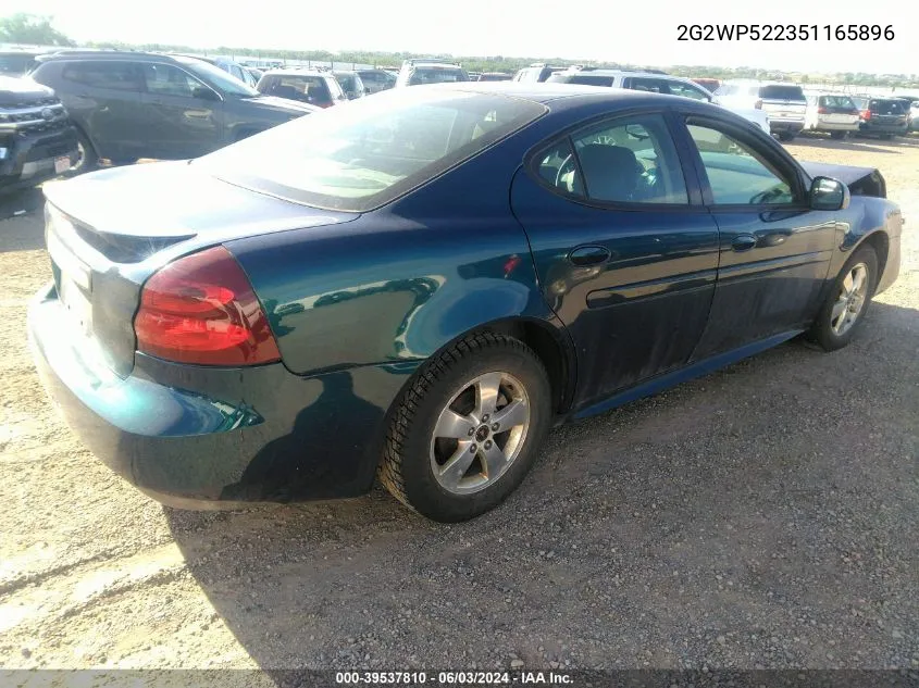 2G2WP522351165896 2005 Pontiac Grand Prix