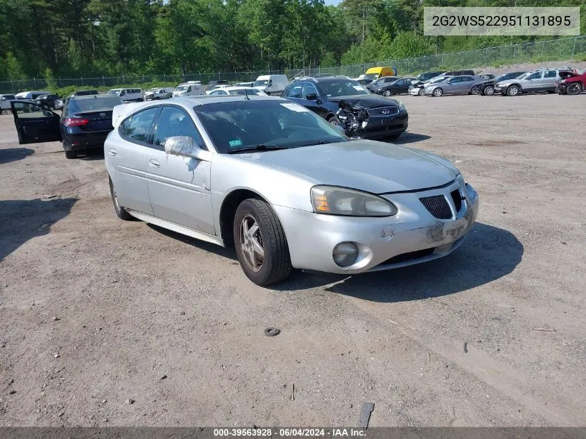 2005 Pontiac Grand Prix Gt VIN: 2G2WS522951131895 Lot: 39563928