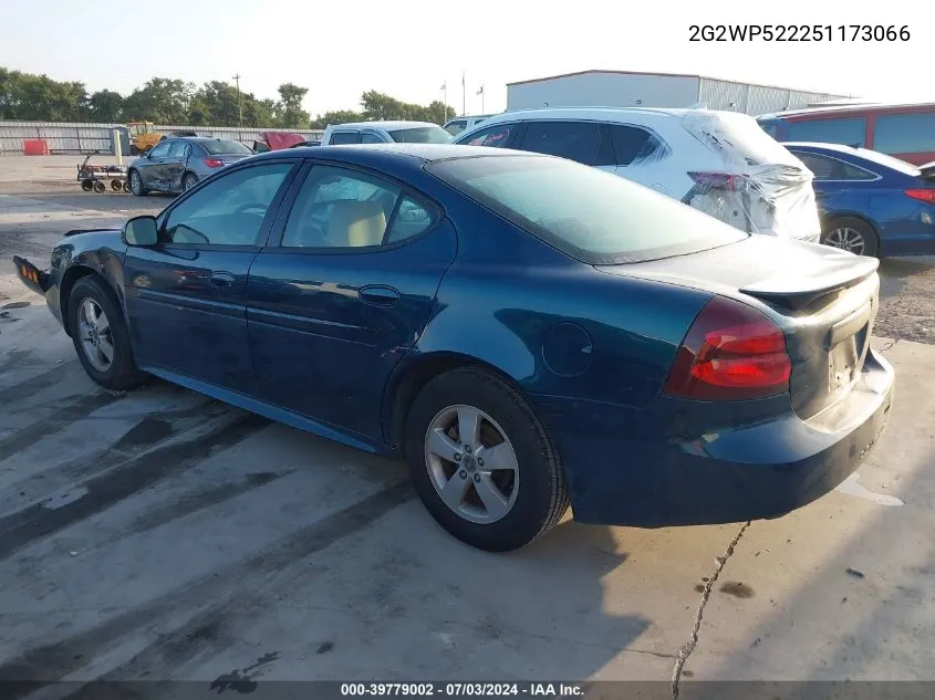 2G2WP522251173066 2005 Pontiac Grand Prix