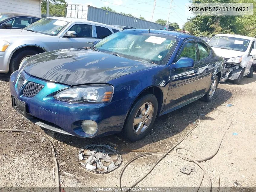 2G2WP522451186921 2005 Pontiac Grand Prix