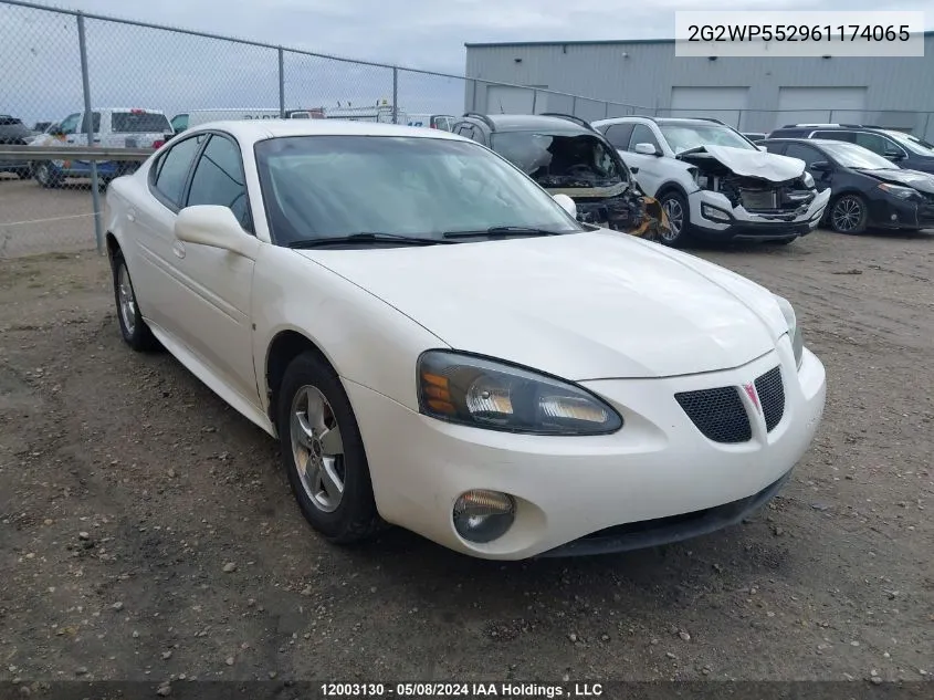 2G2WP552961174065 2006 Pontiac Grand Prix