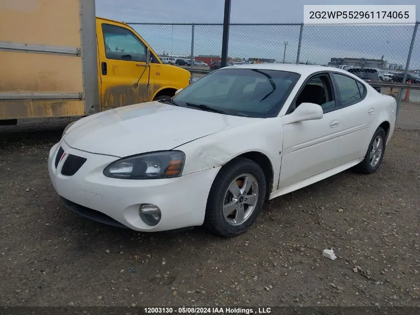 2G2WP552961174065 2006 Pontiac Grand Prix