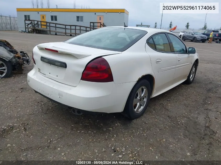 2G2WP552961174065 2006 Pontiac Grand Prix