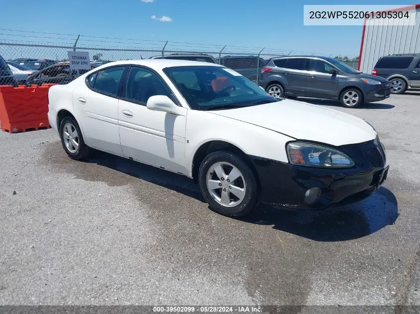 2G2WP552061305304 2006 Pontiac Grand Prix