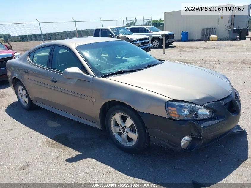 2G2WP552061197167 2006 Pontiac Grand Prix