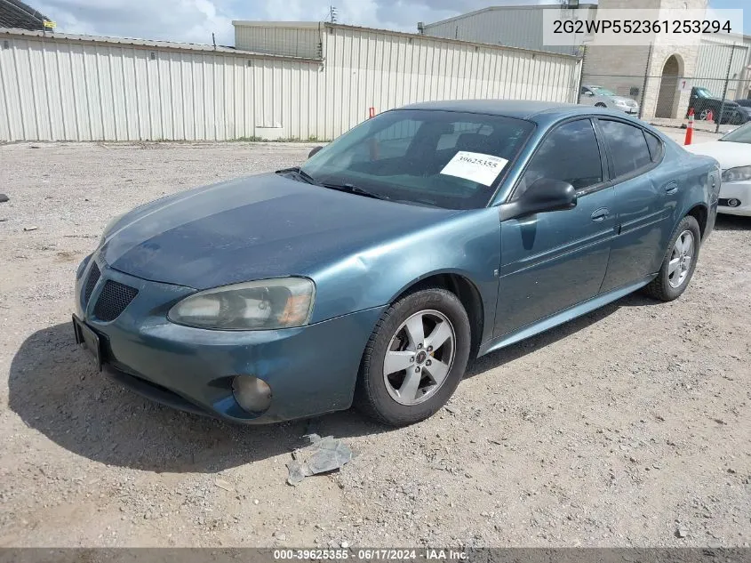 2G2WP552361253294 2006 Pontiac Grand Prix