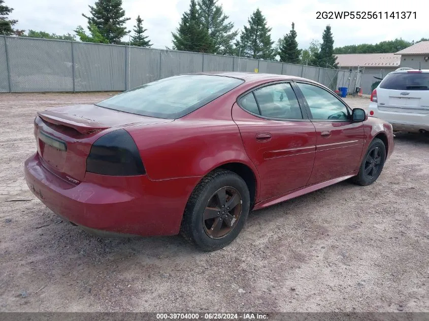 2G2WP552561141371 2006 Pontiac Grand Prix