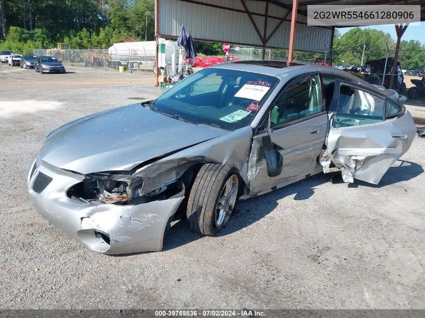 2G2WR554661280906 2006 Pontiac Grand Prix Gt