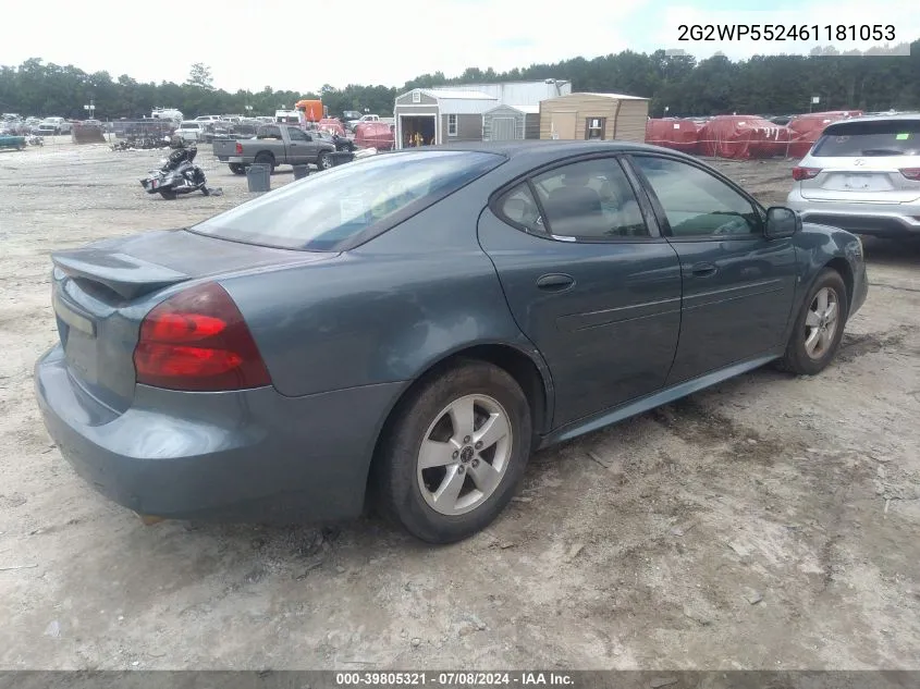 2G2WP552461181053 2006 Pontiac Grand Prix