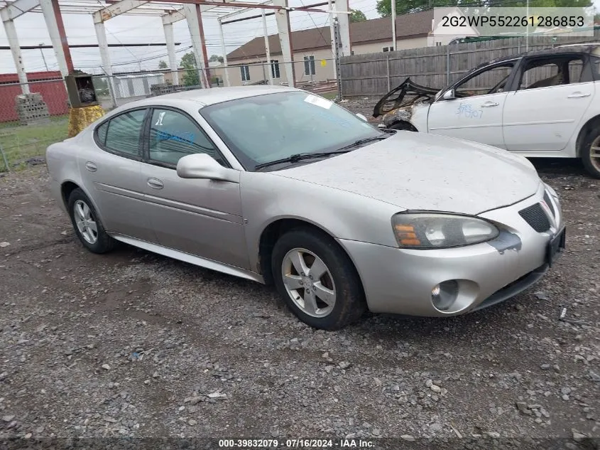 2G2WP552261286853 2006 Pontiac Grand Prix