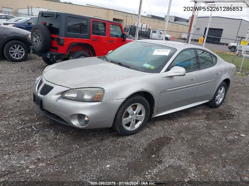 2G2WP552261286853 2006 Pontiac Grand Prix