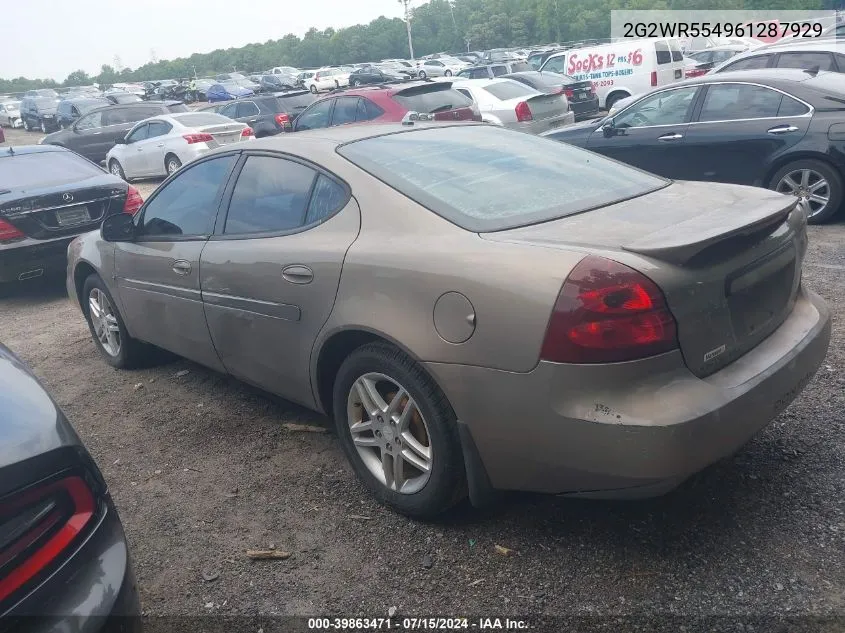 2G2WR554961287929 2006 Pontiac Grand Prix Gt