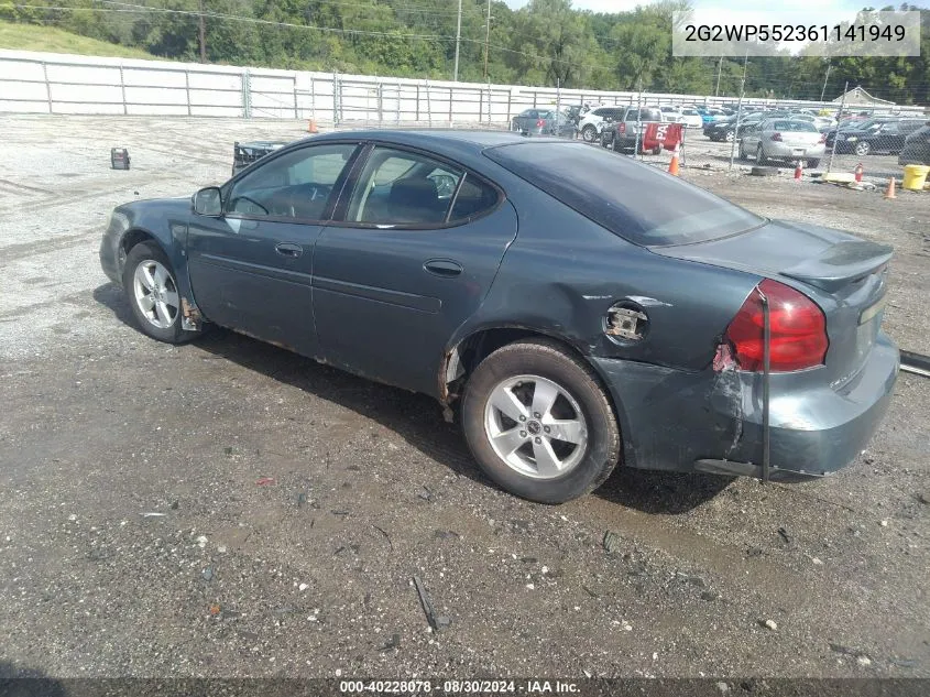 2G2WP552361141949 2006 Pontiac Grand Prix