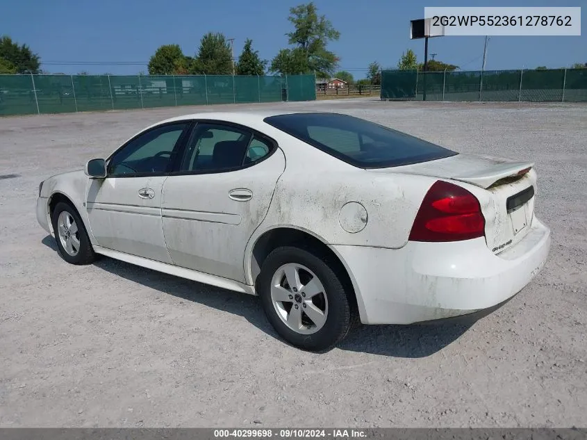 2G2WP552361278762 2006 Pontiac Grand Prix