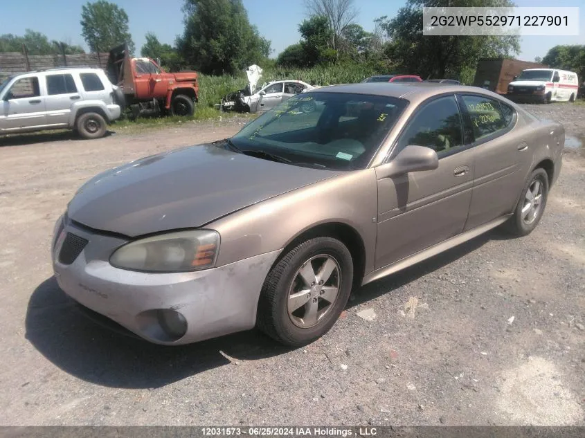 2G2WP552971227901 2007 Pontiac Grand Prix