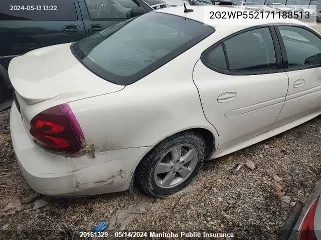 2G2WP552171188513 2007 Pontiac Grand Prix