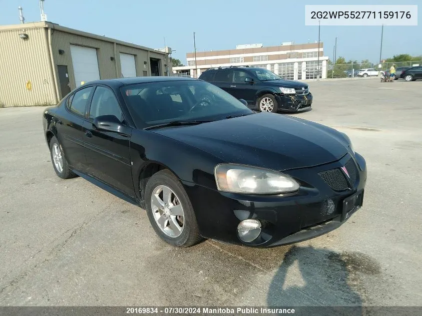 2G2WP552771159176 2007 Pontiac Grand Prix