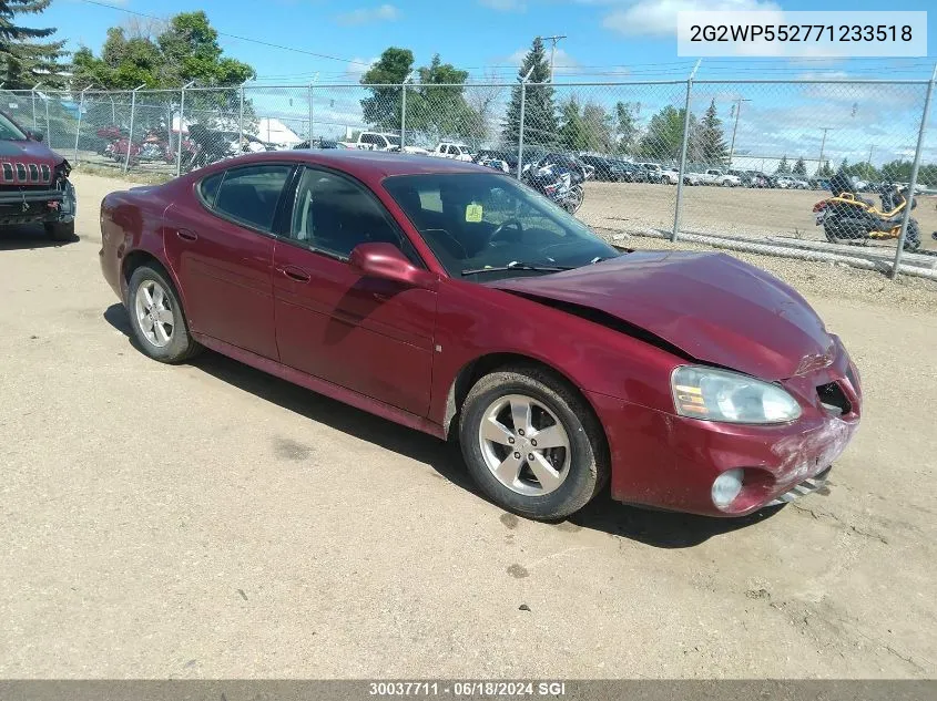 2G2WP552771233518 2007 Pontiac Grand Prix