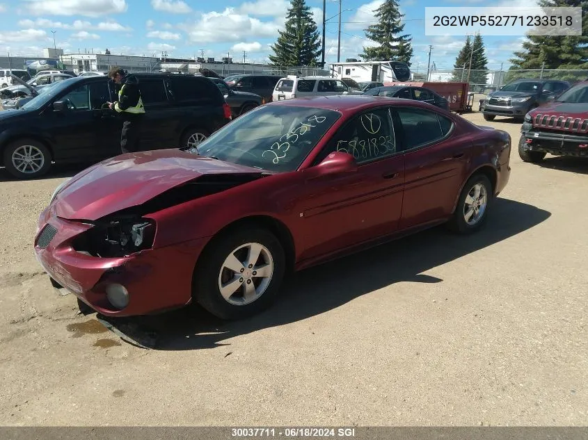 2G2WP552771233518 2007 Pontiac Grand Prix