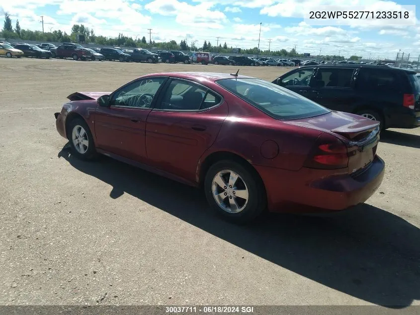 2G2WP552771233518 2007 Pontiac Grand Prix