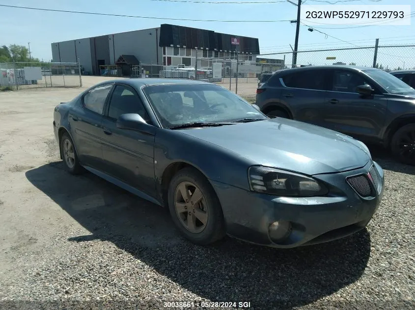 2G2WP552971229793 2007 Pontiac Grand Prix