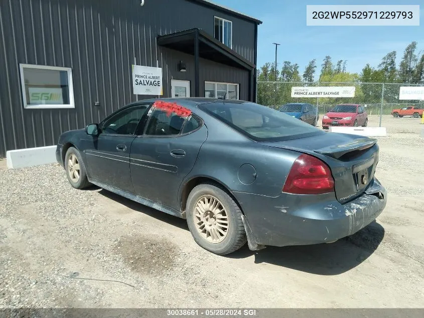 2G2WP552971229793 2007 Pontiac Grand Prix