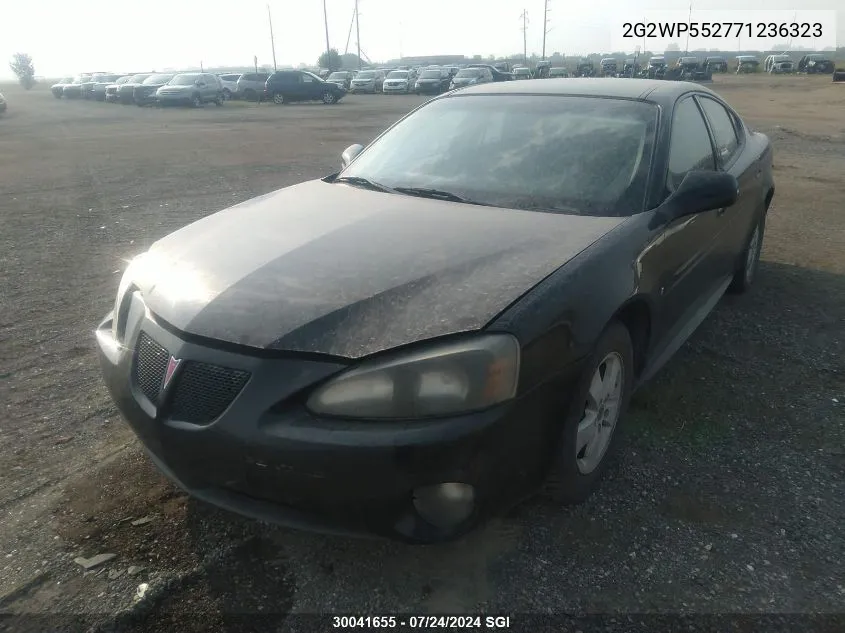 2007 Pontiac Grand Prix VIN: 2G2WP552771236323 Lot: 30041655