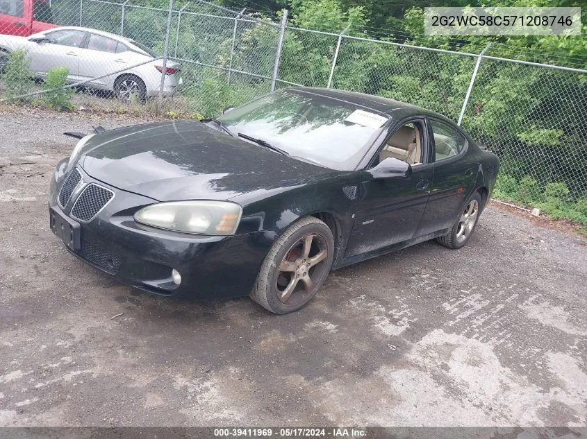 2G2WC58C571208746 2007 Pontiac Grand Prix Gxp