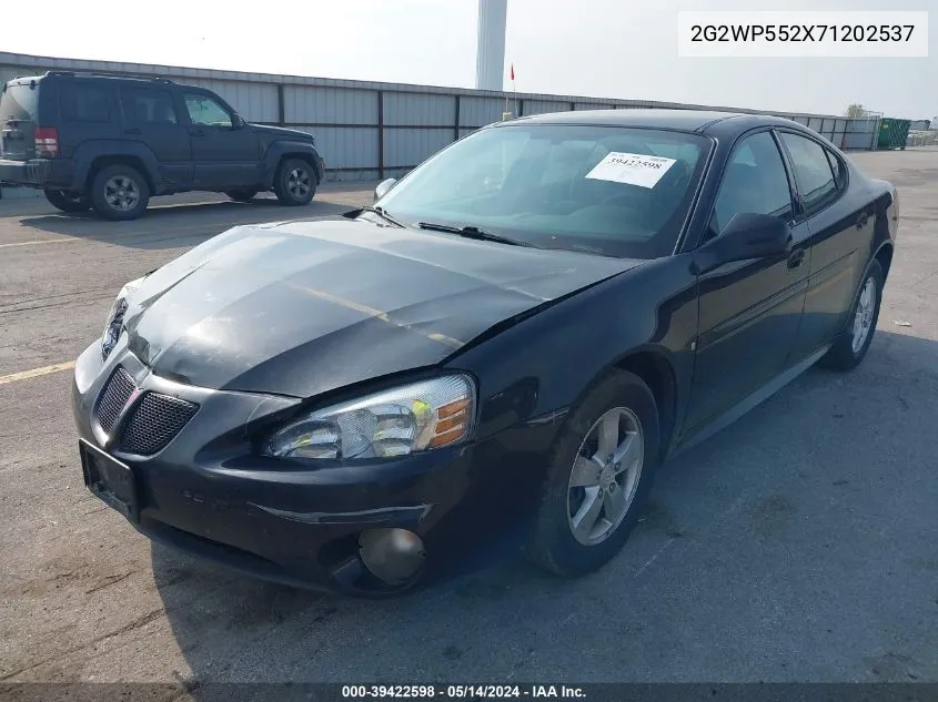 2G2WP552X71202537 2007 Pontiac Grand Prix