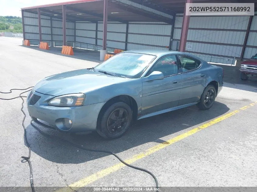 2007 Pontiac Grand Prix VIN: 2G2WP552571168992 Lot: 39446142