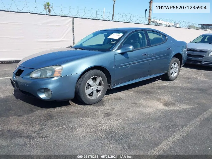 2G2WP552071235904 2007 Pontiac Grand Prix