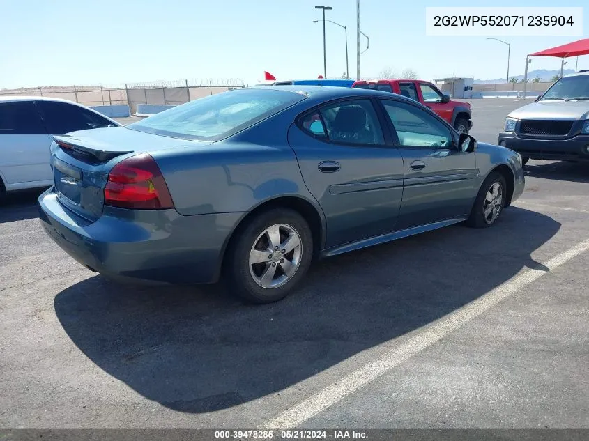 2G2WP552071235904 2007 Pontiac Grand Prix