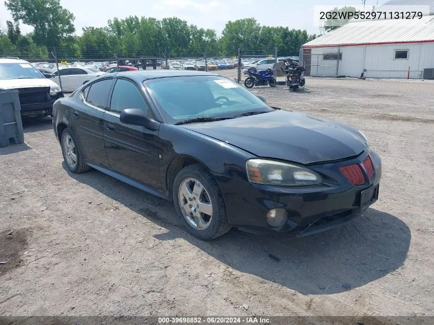 2007 Pontiac Grand Prix VIN: 2G2WP552971131279 Lot: 39698852