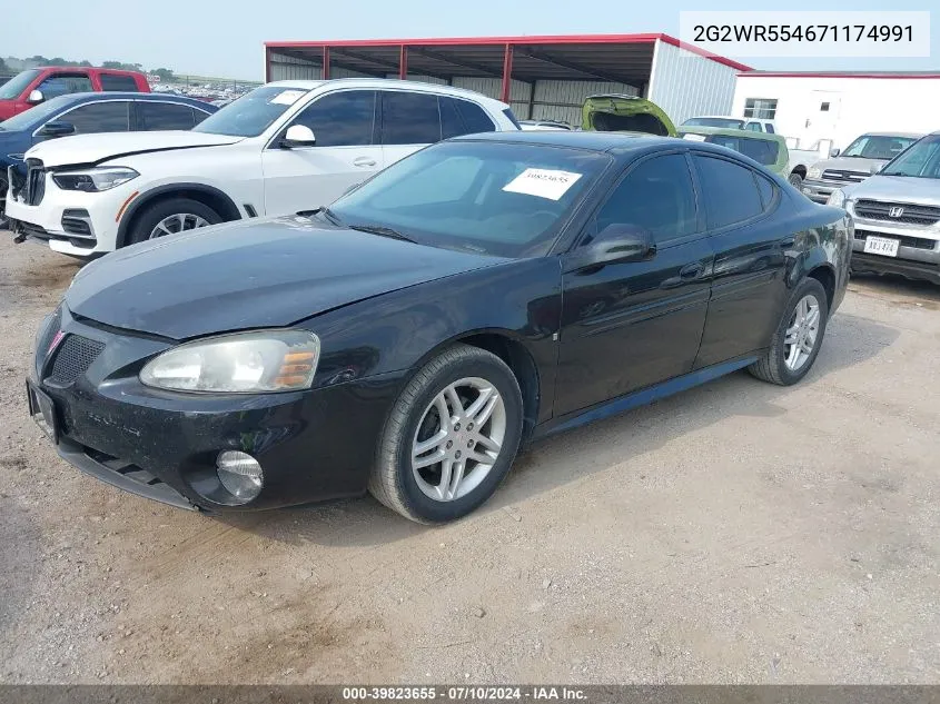 2G2WR554671174991 2007 Pontiac Grand Prix Gt