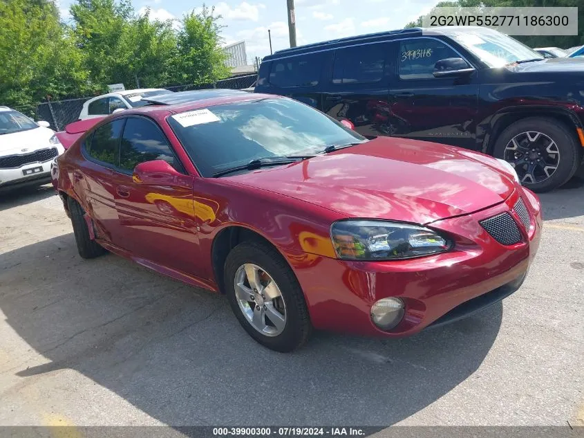 2G2WP552771186300 2007 Pontiac Grand Prix