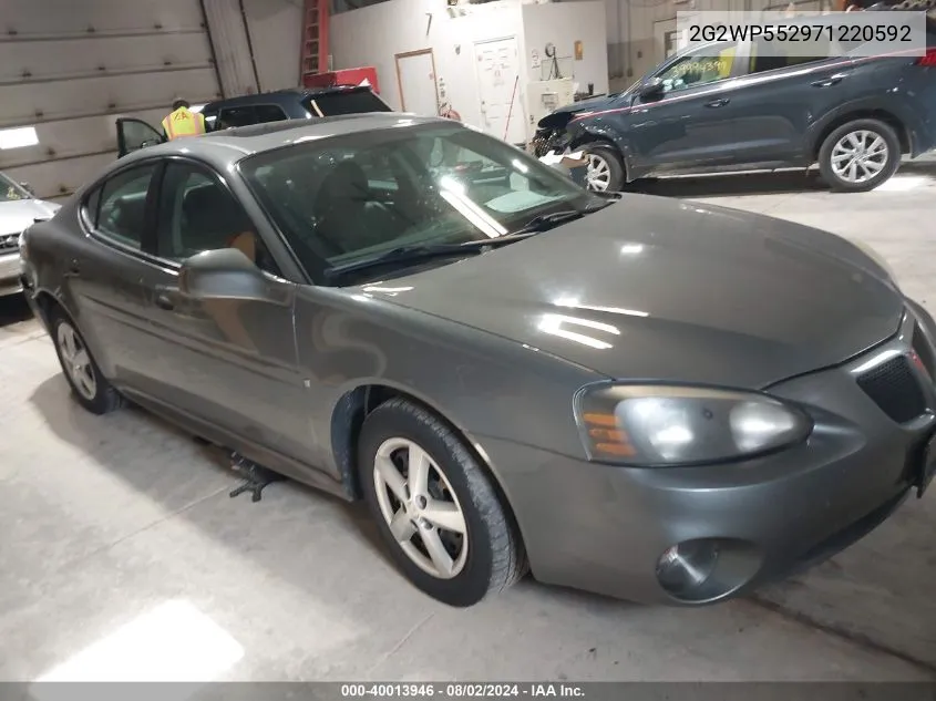 2G2WP552971220592 2007 Pontiac Grand Prix