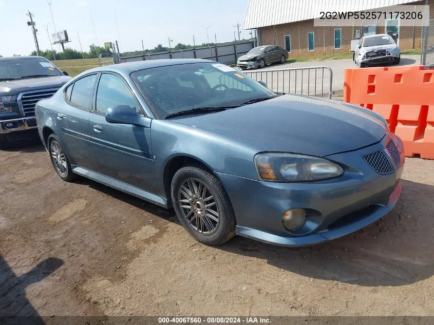 2G2WP552571173206 2007 Pontiac Grand Prix