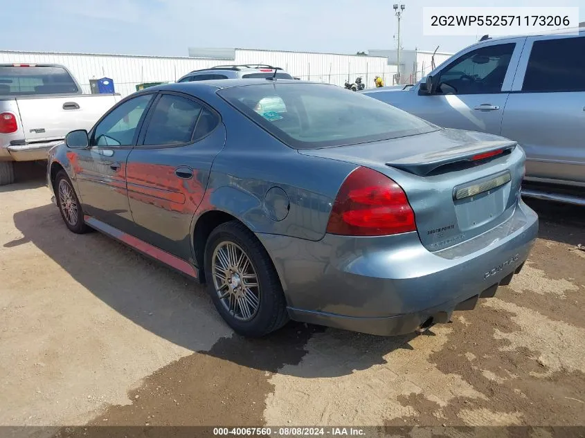 2G2WP552571173206 2007 Pontiac Grand Prix